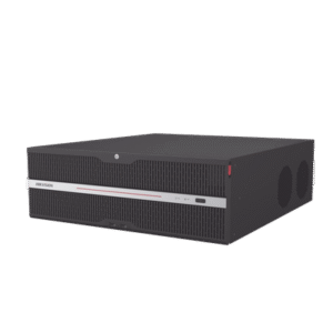 NVR 12 Megapixel (4K) / 32 Canales IP / 16 Bahías de Disco Duro / 2 Tarjetas de Red / Soporta RAID / HDMI en 4K / Soporta POS / Reconocimiento Facial / Bases de Datos / Hasta 100,000 Fotografías / AcuSearch