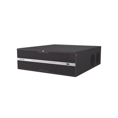 NVR 12 Megapixel (4K) / 64 Canales IP / 16 Bahías de Disco Duro / 2 Tarjetas de Red / Soporta RAID / HDMI en 4K / Soporta POS / Reconocimiento Facial / Bases de Datos / Hasta 100,000 Fotografías / AcuSearch
