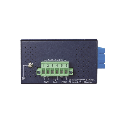 Switch Industrial Bypass de Fibra Optica Multimodo con Conector SC de 2 Canales