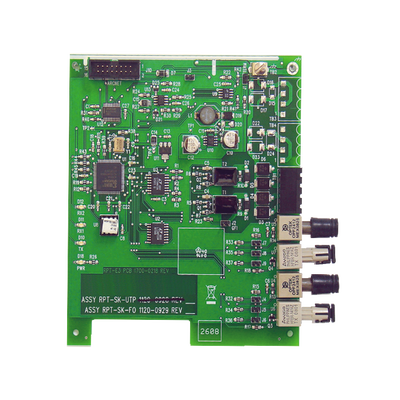 Repetidor de red por par trenzado de cobre.