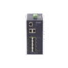 Switch Industrial Administrable L2+, 8 Puertos 1G SFP, 2 Puertos TP Gigabit, (-40 ~75 grados C)