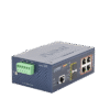 Switch Industrial Administrable Capa 2, 4 Puertos PoE 802.3af/at 10/100/1000T, 2 Puertos SFP 100/1000X