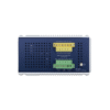 Switch Industrial Capa 3 de 8 Puertos 10/100/1000T PoE 802.3bt, 2 Puertos SFP 1 G/2.5 G, 4 Puertos SFP 10G, Instalación en Pared o Puerto DIN.