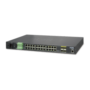 Switch Industrial Administrable 24 Puertos 1000Mbps con 4 Puertos SFP Switch Industrial Administrable 24 Puertos 1000Mbps con 4 Puertos SFP