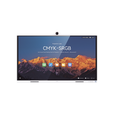 HUAWEI IdeaHub S2, Pantalla interactiva para Colaboración Inteligente, 86", 4K UHD, Harmony OS, Wi-Fi 6, Cámara inteligente, Funcionalidad BYOM.