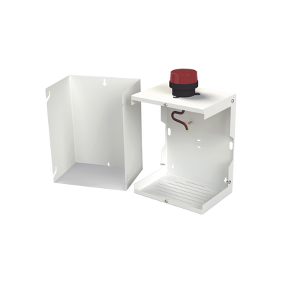 Gabinete de Resguardo de Sirena de 30 Watts con Alerta Visual Estroboscópica. Gabinete de Resguardo de Sirena de 30 Watts con Alerta Visual Estroboscópica.
