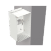 Montaje de Tamper para Gabinete IMP-30-V2. Compatible con SFTAMP01, SS072 o SS073.
