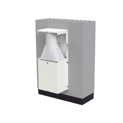 Gabinete para Resguardo de Sirena de 30 W (SF581A o SF581L No incluida). Sin Placa para tamper.