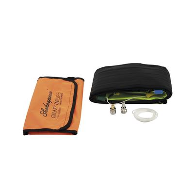 Antena marina inflable para uso en casos de emergencia.
