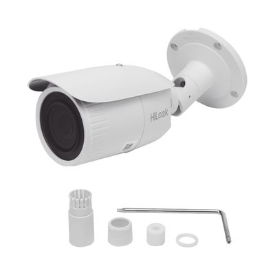 Bala IP 4 Megapixel / Lente Motorizado 2.8 - 12 mm / 30 mts IR EXIR / PoE / Exterior IP67 / WDR 120 dB / Micro SD / ONVIF Bala IP 4 Megapixel / Lente Motorizado 2.8 - 12 mm / 30 mts IR EXIR / PoE / Exterior IP67 / WDR 120 dB / Micro SD / ONVIF