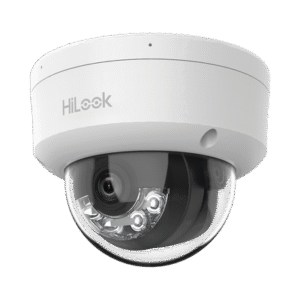 [Dual Light] Domo IP de 2 Megapixel (1080p) / Lente 2.8 mm / 20 mts IR + 15 mts Luz Blanca / Micrófono Integrado / ACUSENSE Lite / Uso en interior / PoE / dWDR / H.265+ / ONVIF