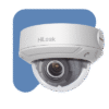 HiLook Series / Domo IP 4 Megapixel / 30 mts IR / Exterior IP67 / PoE / WDR 120 dB / Lente Motorizado 2.8-12 mm / IK10 / MicroSD