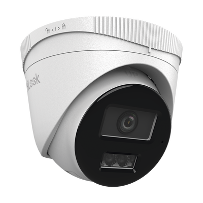 HiLook Series / Turret IP 4 Megapixel / Lente 2.8 mm / 30 mts IR / Micrófono Integrado / Exterior IP67 / PoE / dWDR / H.265+ / ONVIF HiLook Series / Turret IP 4 Megapixel / Lente 2.8 mm / 30 mts IR / Micrófono Integrado / Exterior IP67 / PoE / dWDR / H.265+ / ONVIF