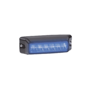Luz auxiliar de 6 LED, Flasher Integrado, Color Azul, Mica Transparente Luz auxiliar de 6 LED, Flasher Integrado, Color Azul, Mica Transparente