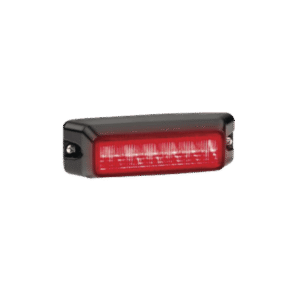Luz auxiliar de 6 LED, Flasher Integrado, Color Rojo, Mica Transparente Luz auxiliar de 6 LED, Flasher Integrado, Color Rojo, Mica Transparente