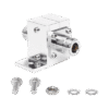 Protector Coaxial RF de CD Para 125 - 1000 MHz Con Ceja lateral y Conectores N Hembra en Ambos Lados, 50 Ω