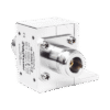 Protector Coaxial RF de CD Para 125 - 1000 MHz Con Ceja lateral y Conectores N Hembra en Ambos Lados, 50 Ω