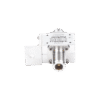 Protector RF Coaxial Para 125 a 1000 MHz Con Ceja Frontal Con Conectores N Hembra en Ambos Lados, 50 Ω