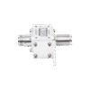 Protector RF Coaxial Para 125 a 1000 MHz Con Ceja Frontal Con Conectores N Hembra en Ambos Lados, 50 Ω