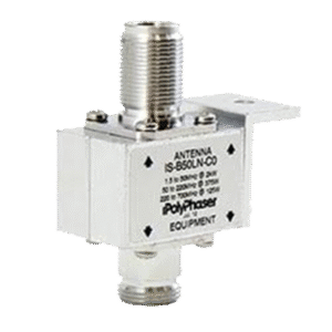 Protector Coaxial de 10MHZ a 1GHZ Con Bloqueador de DC y Conectores N Hembra, 50 Ω Protector Coaxial de 10MHZ a 1GHZ Con Bloqueador de DC y Conectores N Hembra, 50 Ω