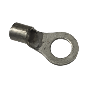 Terminal de Ojo de 1/2" sin Aislamiento, para Cable Cal No. 4. Terminal de Ojo de 1/2" sin Aislamiento, para Cable Cal No. 4.