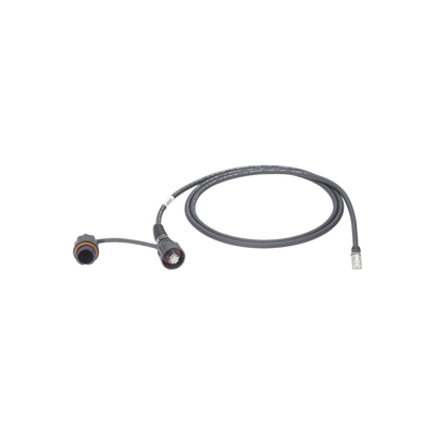 Patch Cord Cat6A IndustrialNet, UTP, Con Plug Industrial y Tapa en un Extremo, 1 Metro