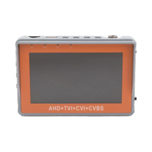 Probador de Vídeo de Pulsera con Pantalla de 4" Para Cámaras HD-TVI 5MP, HD-CVI 5MP, AHD 5MP y Analógicas 1200 TVLs, control coaxitron