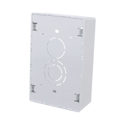 Caja de Pared Superficial, uso Universal con Placas de Pared, Con Cinta Adhesiva, Color Blanco