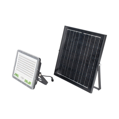 Reflector con Panel Solar 200 W / Batería 3.2 V CD / T.C.C. 6 500 K / IP66.