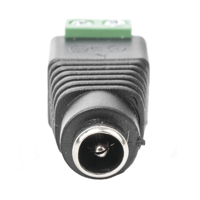 Adaptador Hembra Tipo Jack de 3.5 mm polarizado de 12 Vcc / Terminales Tipo Tornillo / Polarizado (+/-) / Ideal para Cámaras de Video Vigilancia. Adaptador Hembra Tipo Jack de 3.5 mm polarizado de 12 Vcc / Terminales Tipo Tornillo / Polarizado (+/-) / Ideal para Cámaras de Video Vigilancia.