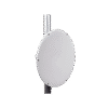 Antena direccional de Alto Rendimiento/ Parábola profunda para mayor aislamiento al ruido / 24.5 dBi / (4.9 - 6.4 GHz) / Conectores N-Hembra / Fácil Montaje y Soporte de acero inoxidable / Radomo Incluido