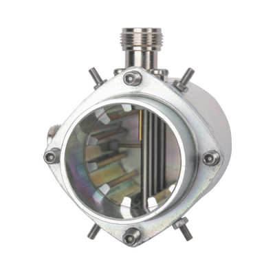 Antena direccional de Alto Rendimiento/ Parábola profunda para mayor aislamiento al ruido / 24.5 dBi / (4.9 - 6.1 GHz) / Filtro para mayor aislamiento de señal / Conectores N-Hembra / Fácil Montaje y Soporte de acero inoxidable / Rado