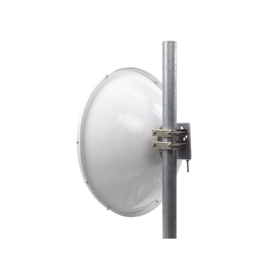 Antena Direccional de Alto Rendimiento/ Parábola profunda para mayor aislamiento al ruido / 29 dBi / 4.9 - 6.4 GHz / Conectores N-Hembra / Fácil Montaje y Soporte de acero inoxidable / Radomo Incluido