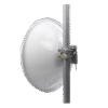 Antena Direccional de Alto Rendimiento/ Parábola profunda para mayor aislamiento al ruido / 29 dBi / 4.9 - 6.4 GHz / Conector de guía de onda para radios B5x y C5x / Fácil Montaje y Soporte de acero inoxidable / Radomo Incluido