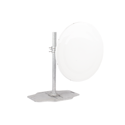 Antena Direccional de Alto Rendimiento/ Parábola profunda para mayor aislamiento al ruido/ Conector guía de onda para radio C5x y B5x / 3 ft / 4.9 a 6.4 GHz / Ganancia de 32 dBi / Soporte de acero inoxidable / Incluye montaje.