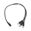Cable con Conector Jack Hembra de 3.5 mm con 4 Salidas de Jack Macho (Divisor de energía) / TIPO PULPO / 4 Conectores Macho / 1 Conector Hembra / Jack de 3.5mm