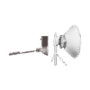 Antena parabólica 4 ft para radio B11, ganancia de 41 dBi, conector guía de onda, 10.1-11.7 GHz, 1.2 m, incluye montaje JRZ1200-ADJUSTABLE Antena parabólica 4 ft para radio B11, ganancia de 41 dBi, conector guía de onda, 10.1-11.7 GHz, 1.2 m, incluye montaje JRZ1200-ADJUSTABLE