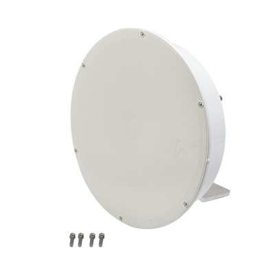 Antena parabólica 1 ft para radio B11, ganacia de 29 dBi, conector guía de onda, 10.1-11.7 GHz, 0.38 m