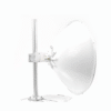 Antena Direccional de Alto Rendimiento / 32 dBi / 3 ft / 5.9-7 GHz / Conectores SMA Hembra Inverso / Alto Aislamiento al Ruido / Fácil Montaje y herraje de acero inoxidable / Radomo Incluido