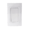 Apagador Sencillo de 127 V 10 A /Color Blanco.