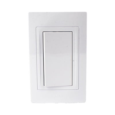 Apagador Sencillo de 127 V 10 A /Color Blanco.