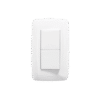 Apagador Escalera Doble de 127 v~60 Hz 10 A / Color Blanco.