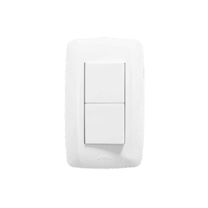 Apagador Escalera Doble de 127 v~60 Hz 10 A / Color Blanco.