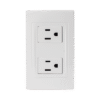 Contacto Dúplex de 127 V~60 HZ 15 A / Color Blanco.