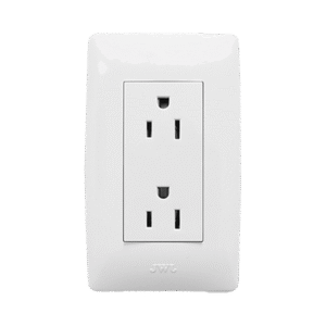 Contacto Dúplex de 127 V~60 Hz 15 A / Color Blanco.