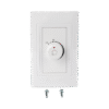 Dimmer Rotativo para Lamparas Incandescentes y/o Halógeno 300W / 127 V~ 60 Hz.