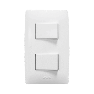 Apagador Doble de 127 V~60 Hz 10 A/ Color Blanco.