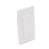 Apagador Dúplex de 10 A/ 127 V CA ~ 60 Hz / 1 1/2 Módulos / Color Blanco.