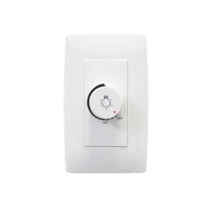 Dimmer Rotativo para Lámpara Incandescentes / 300 W 127 V CA / Color Blanco. Dimmer Rotativo para Lámpara Incandescentes / 300 W 127 V CA / Color Blanco.
