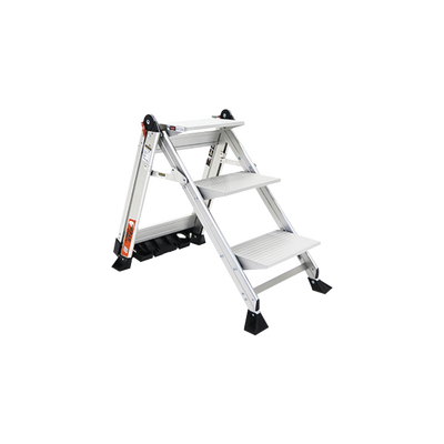Escalera de Tijera con Punto de Apoyo Anti-caídas de 0.67 m (Nivel de Pie), con Peldaños JUMBO, (SKU 11903). Escalera de Tijera con Punto de Apoyo Anti-caídas de 0.67 m (Nivel de Pie), con Peldaños JUMBO, (SKU 11903).